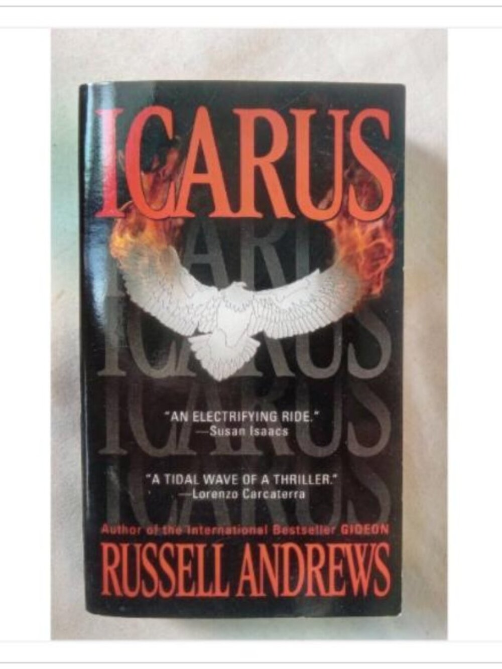 Icarus A Novel Thriller Mystery Suspense Pocket Star Books 1st 2002 PB